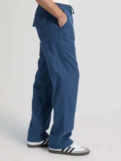 Lee Herren Leinenhose - Utility Drawstring in blau