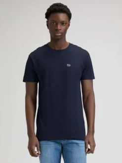 Lee Herren T-Shirt in marine - Ausschnitt: Rundhals