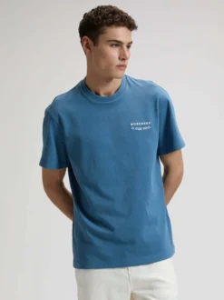 Lee Herren T-Shirt - Workwear Soul in blau