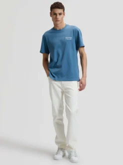 Lee Herren T-Shirt - Workwear Soul in blau