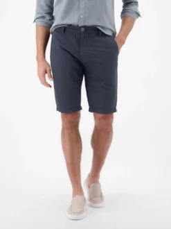 LERROS Herren Chinoshorts in blau