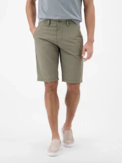 LERROS Herren Chinoshorts in oliv