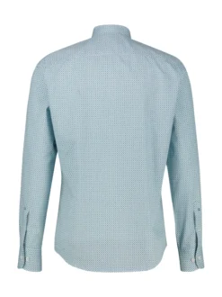 LERROS Herren Langarmhemd in blau