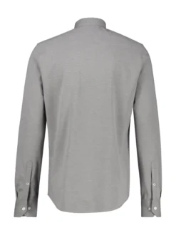 LERROS Herren Langarmhemd in grau