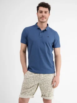 LERROS Herren Poloshirt in blau