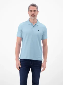 LERROS Herren Poloshirt in hellblau