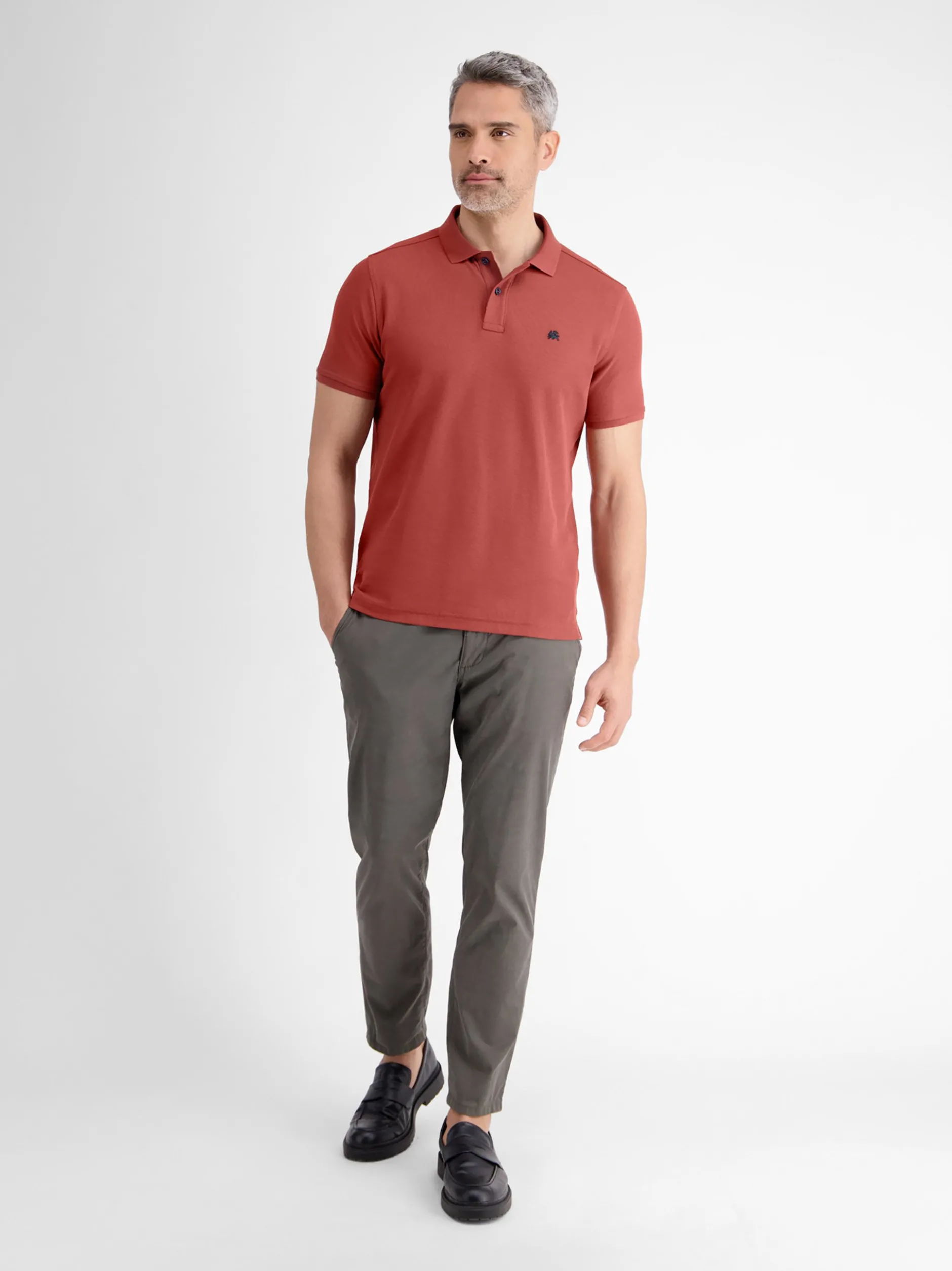 LERROS Herren Poloshirt in rot