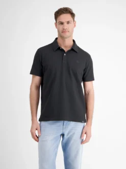 LERROS Herren Poloshirt in schwarz