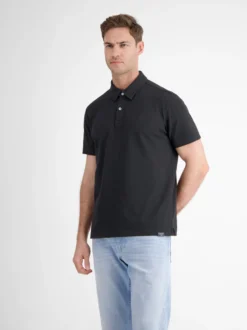 LERROS Herren Poloshirt in schwarz