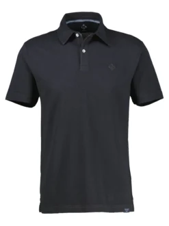 LERROS Herren Poloshirt in schwarz