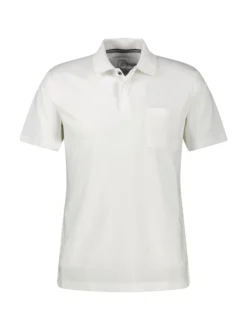 LERROS Herren Poloshirt in weiß