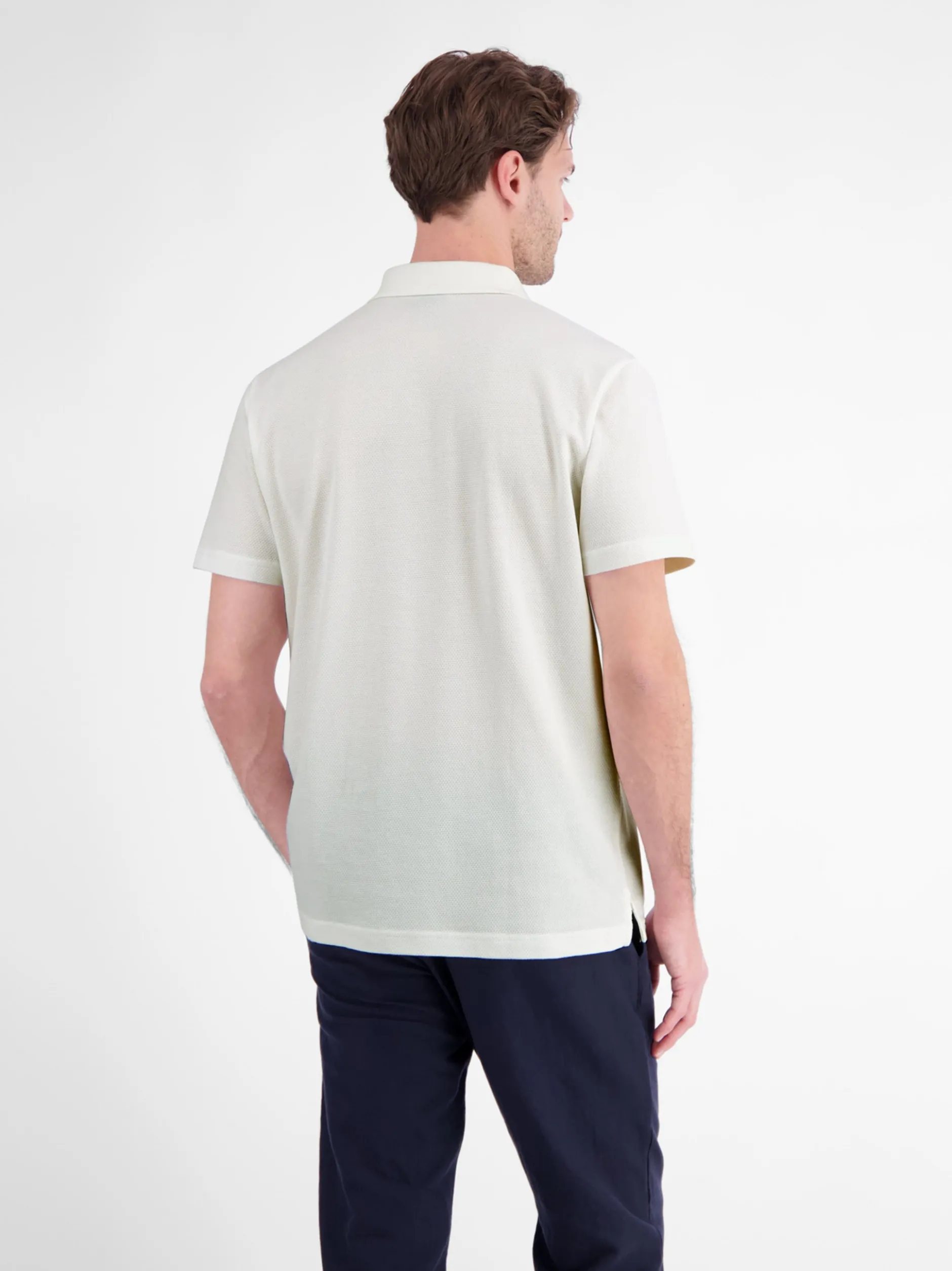 LERROS Herren Poloshirt in weiß