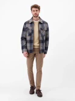 LERROS Herren Strickpullover in beige