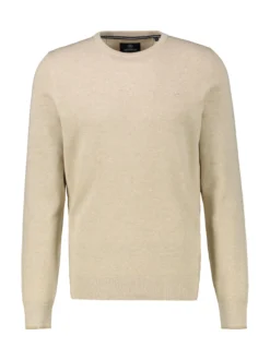 LERROS Herren Strickpullover in beige