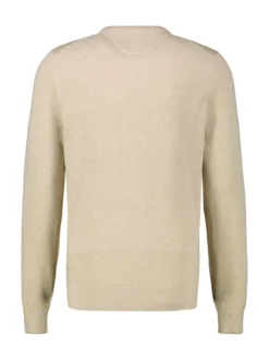 LERROS Herren Strickpullover in beige