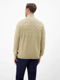 LERROS Herren Strickpullover in beige
