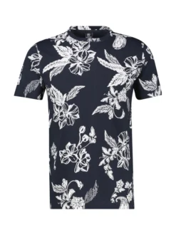 LERROS Herren T-Shirt in blau