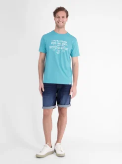 LERROS Herren T-Shirt in blau