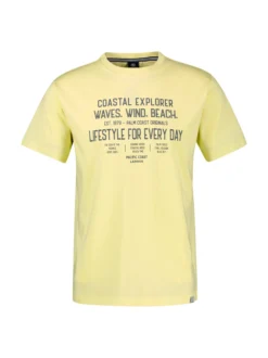 LERROS Herren T-Shirt in gelb