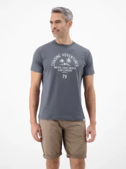 LERROS Herren T-Shirt in grau