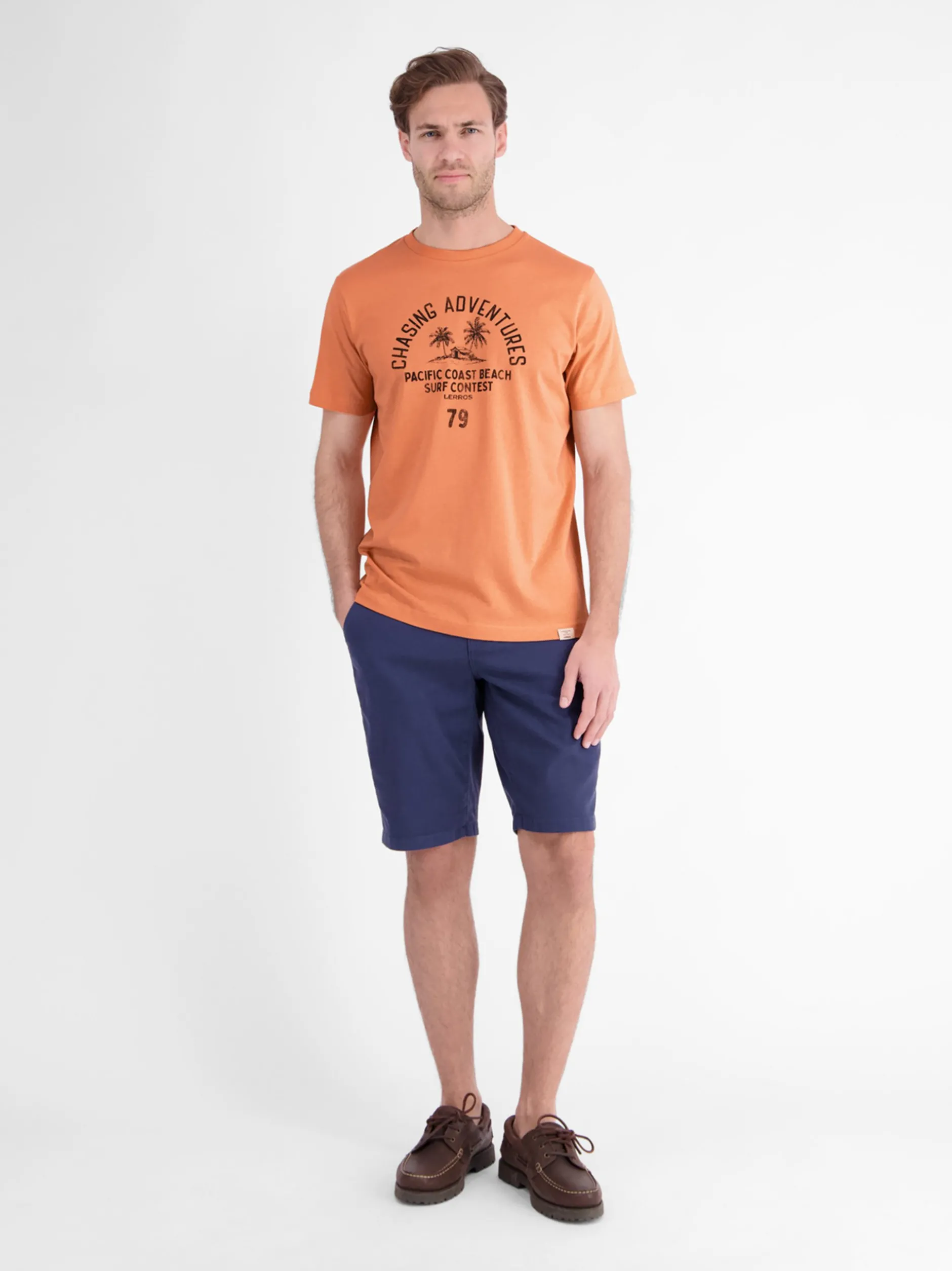 LERROS Herren T-Shirt in orange