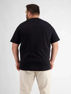 LERROS Herren T-Shirt in schwarz