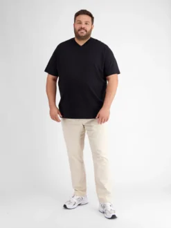 LERROS Herren T-Shirt in schwarz