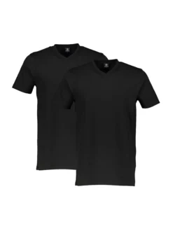 LERROS Herren T-Shirt in schwarz