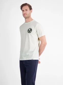 LERROS Herren T-Shirt in weiß