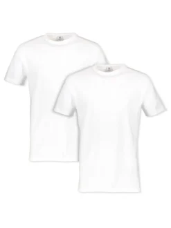 LERROS Herren T-Shirt in weiß