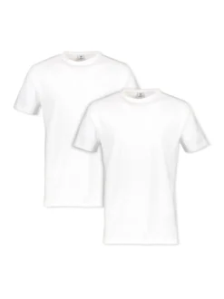 LERROS Herren T-Shirt in weiß