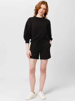 Les Lunes Damen Sweathose in schwarz