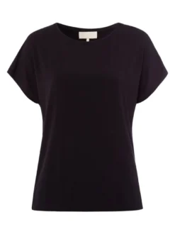 Les Lunes Damen T-Shirt in schwarz - Ärmel: ohne Arm