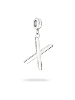 Liebeskind Berlin Damen Anhänger - X in silber