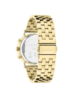 Liebeskind Berlin Damen Armbanduhr - Small Modern Chronograph in gold