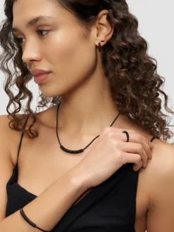 Liebeskind Berlin Damen Armband - Twist in schwarz