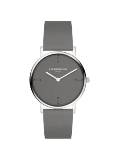 Liebeskind Berlin Damen Armbanduhr - The Leather One in grau