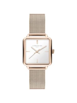 Liebeskind Berlin Damen Armbanduhr - Modern Mesh in roségold