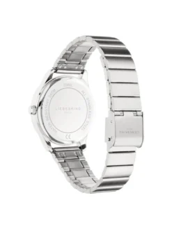 Liebeskind Berlin Damen Armbanduhr - The Round Staple in silber