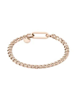 Liebeskind Berlin Damen Armband - The Basic Trendy Chain in roségold