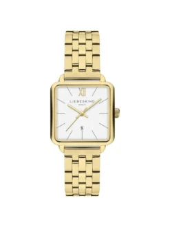 Liebeskind Berlin Damen Armbanduhr - The Classic Square in gold