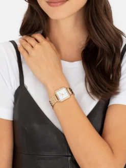 Liebeskind Berlin Damen Armbanduhr - The Classic Square in gold
