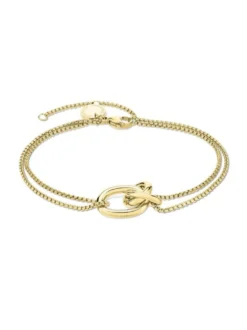 Liebeskind Berlin Damen Armband - Modern Knot in gold