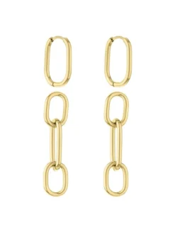 Liebeskind Berlin Damen Creolen - Wear it your Way in gold