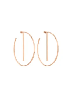 Liebeskind Berlin Damen Creolen - The Basic Big in rosa