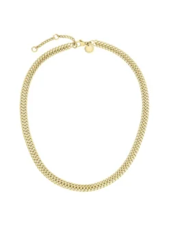 Liebeskind Berlin Damen Halskette - The Woven in gold