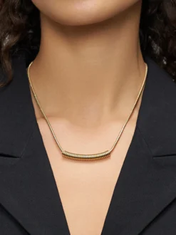 Liebeskind Berlin Damen Halskette - Twist in gold