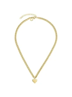 Liebeskind Berlin Damen Halskette - Broken Heart Chunky in gold
