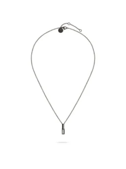 Liebeskind Berlin Damen Halskette - The Festive Mini Link Sparkle in schwarz