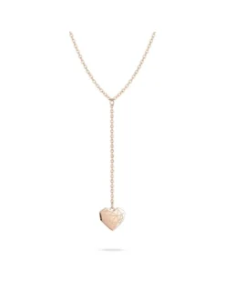 Liebeskind Berlin Damen Halskette - Broken Heart in roségold